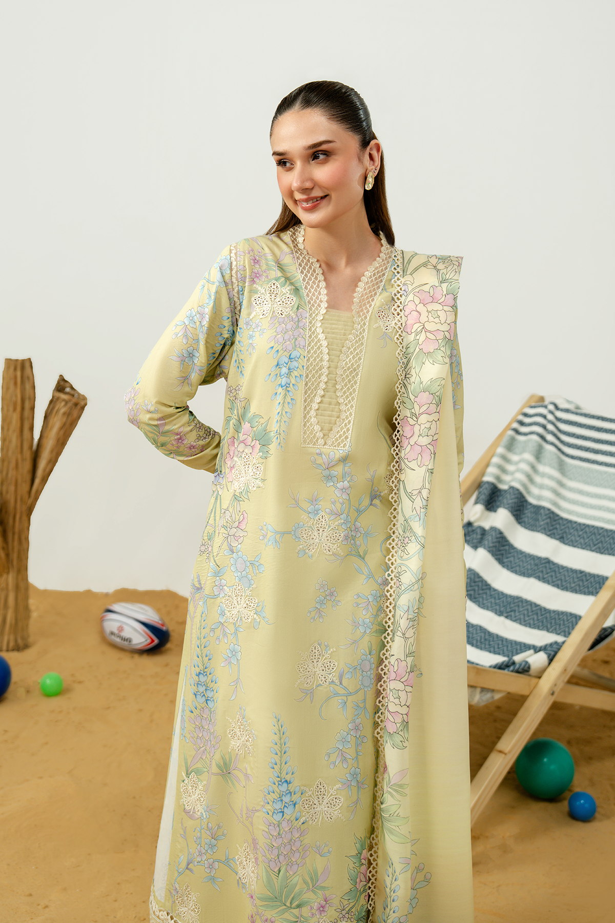 Zarposh | Sundaze Luxe Pret | MISTRAL by Zarposh - Designer Dress  - Type : Ladies Clothes - Available at Libayah - 100% Original 