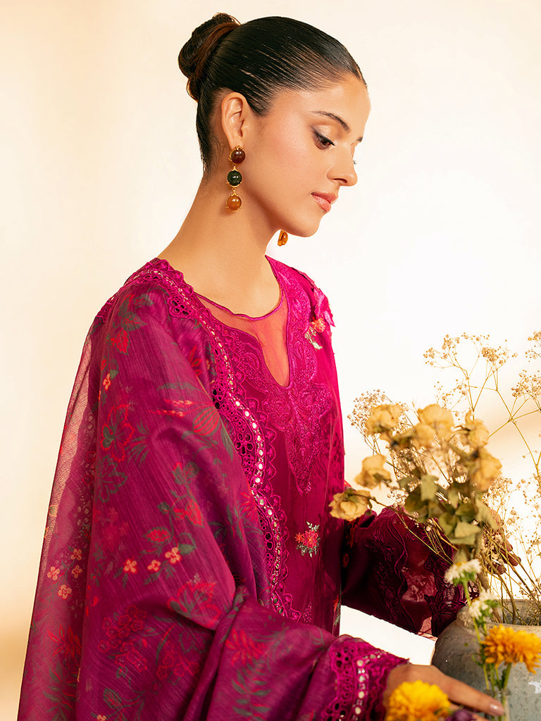Rajbari | Jahaan Premium Festive Lawn | MAYA (Jahan) 4-B by Rajbari - Designer Dress - Type: Ladies Clothes - Available at Libayah - 100% Original
