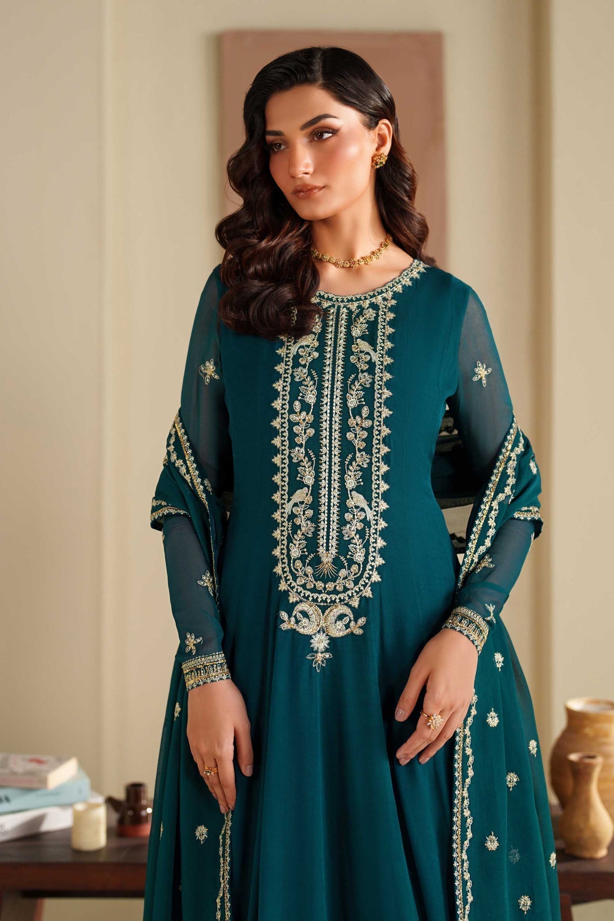 Akbar Aslam | Formal Pret | Nazni by Akbar Aslam - Designer Dress  - Type : Ladies Clothes - Available at Libayah - 100% Original 