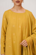 Cross Stitch | Daily Wear | MUSTARD SPECK by Cross Stitch - Designer Dress - Type: Casuals - Available at Libayah - 100% Original