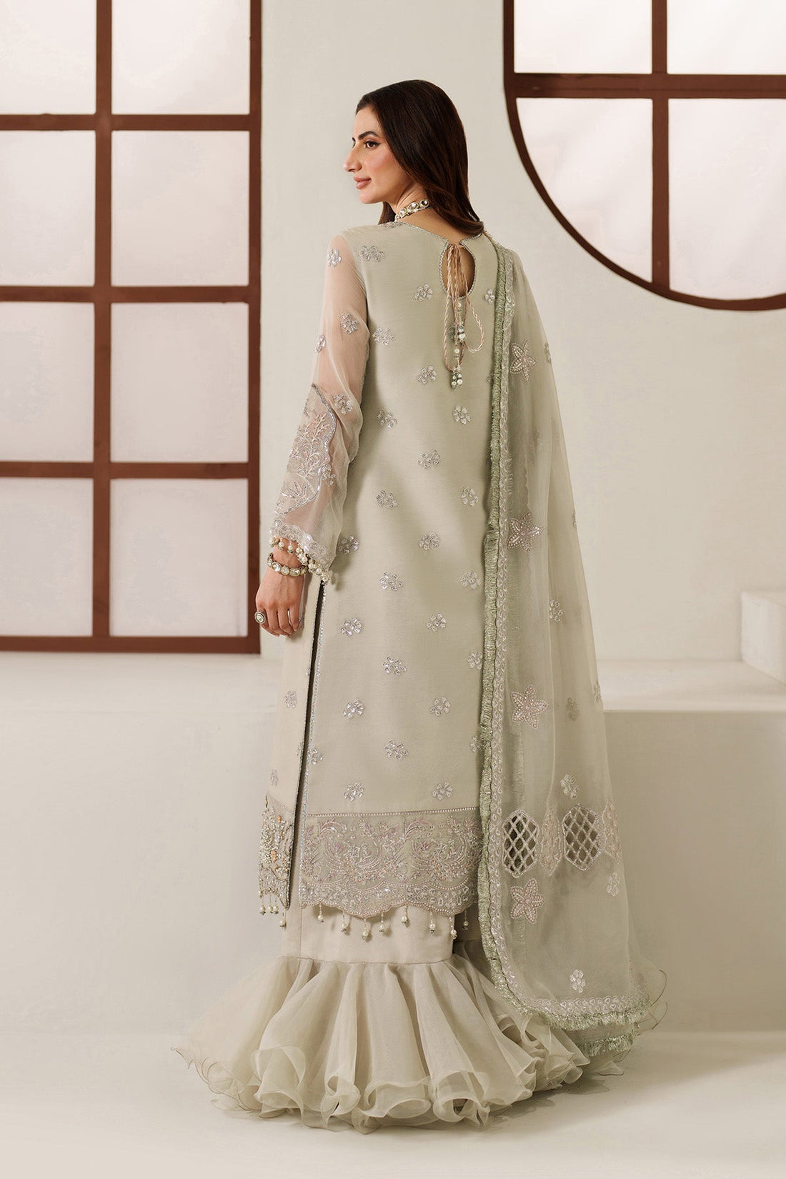 Alizeh | Reena Handmade 25 | AF-HM-4048-Nashmia by Alizeh - Designer Dress  - Type : Ladies Clothes - Available at Libayah - 100% Original 