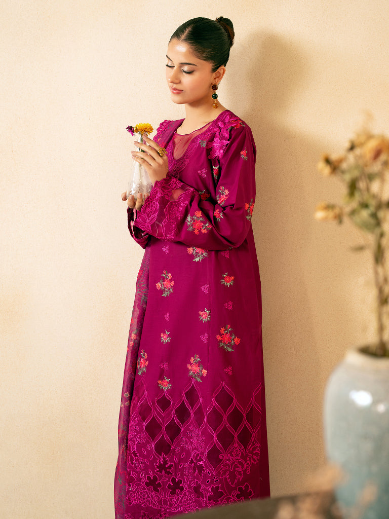 Rajbari | Jahaan Premium Festive Lawn | MAYA (Jahan) 4-B by Rajbari - Designer Dress - Type: Ladies Clothes - Available at Libayah - 100% Original