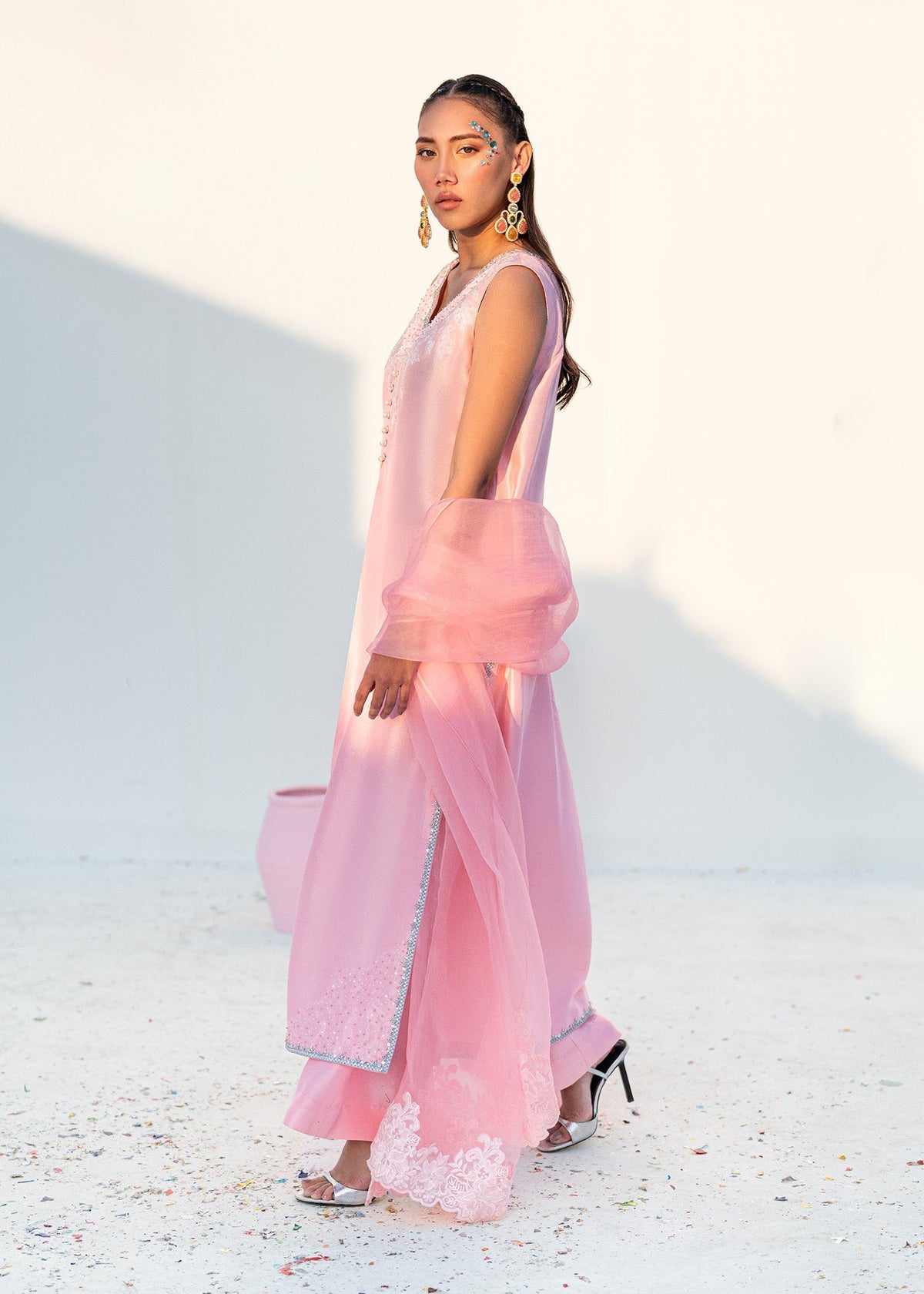 Umsha | Confetti 25 | SEQUINED BREEZE by Umsha - Designer Dress - Type: Ladies Clothes - Available at Libayah - 100% Original