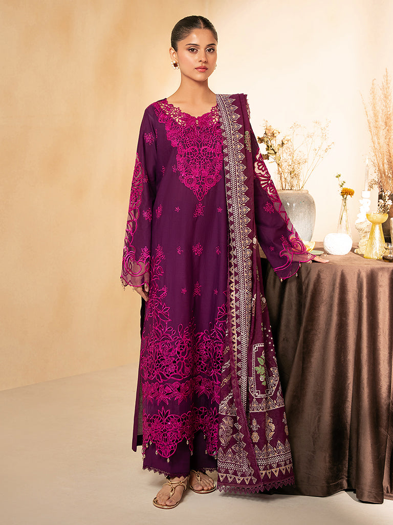 Rajbari | Jahaan Premium Festive Lawn | NORA (Jahan) 6-B by Rajbari - Designer Dress - Type: Ladies Clothes - Available at Libayah - 100% Original