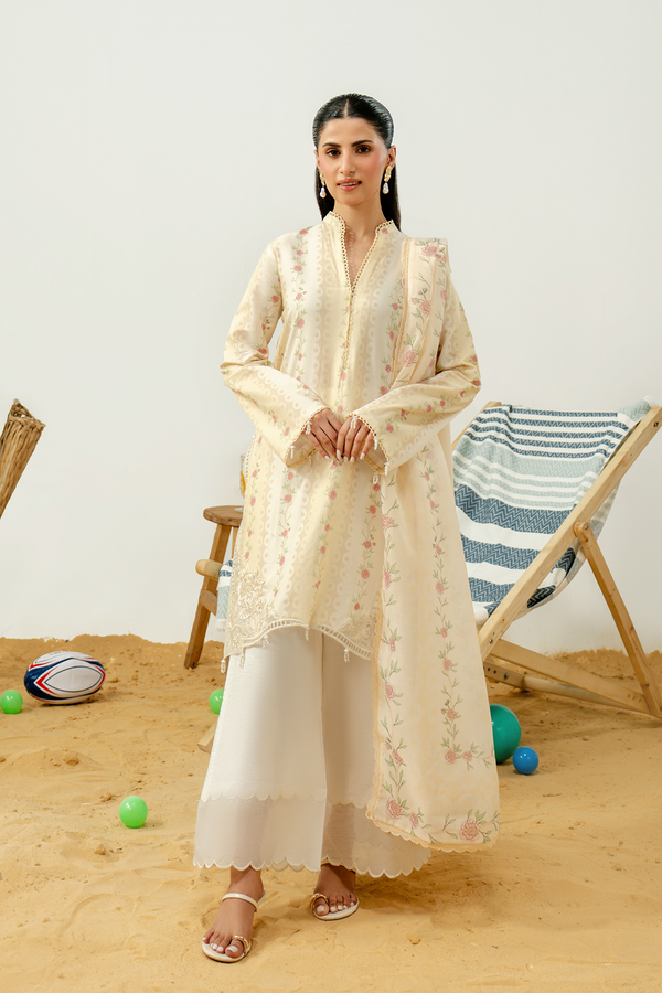 Zarposh | Sundaze Luxe Pret | Lunelle by Zarposh - Designer Dress  - Type : Ladies Clothes - Available at Libayah - 100% Original 