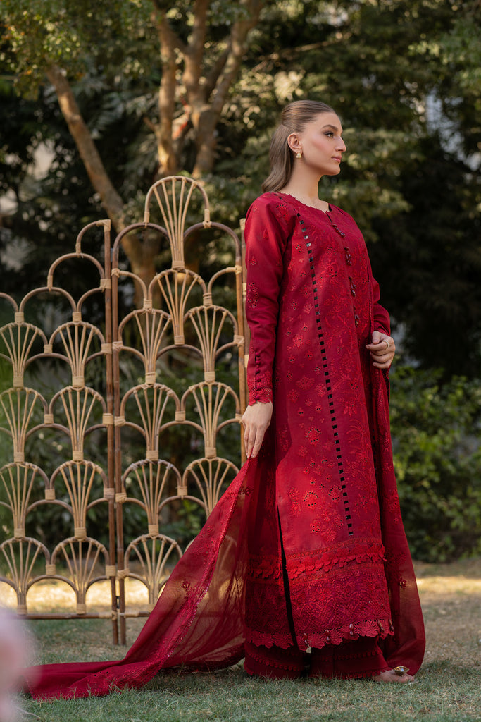 Florent | Chikankari Eid 25 | FLC- 4B by Florent - Designer Dress - Type: Ladies Clothes - Available at Libayah - 100% Original