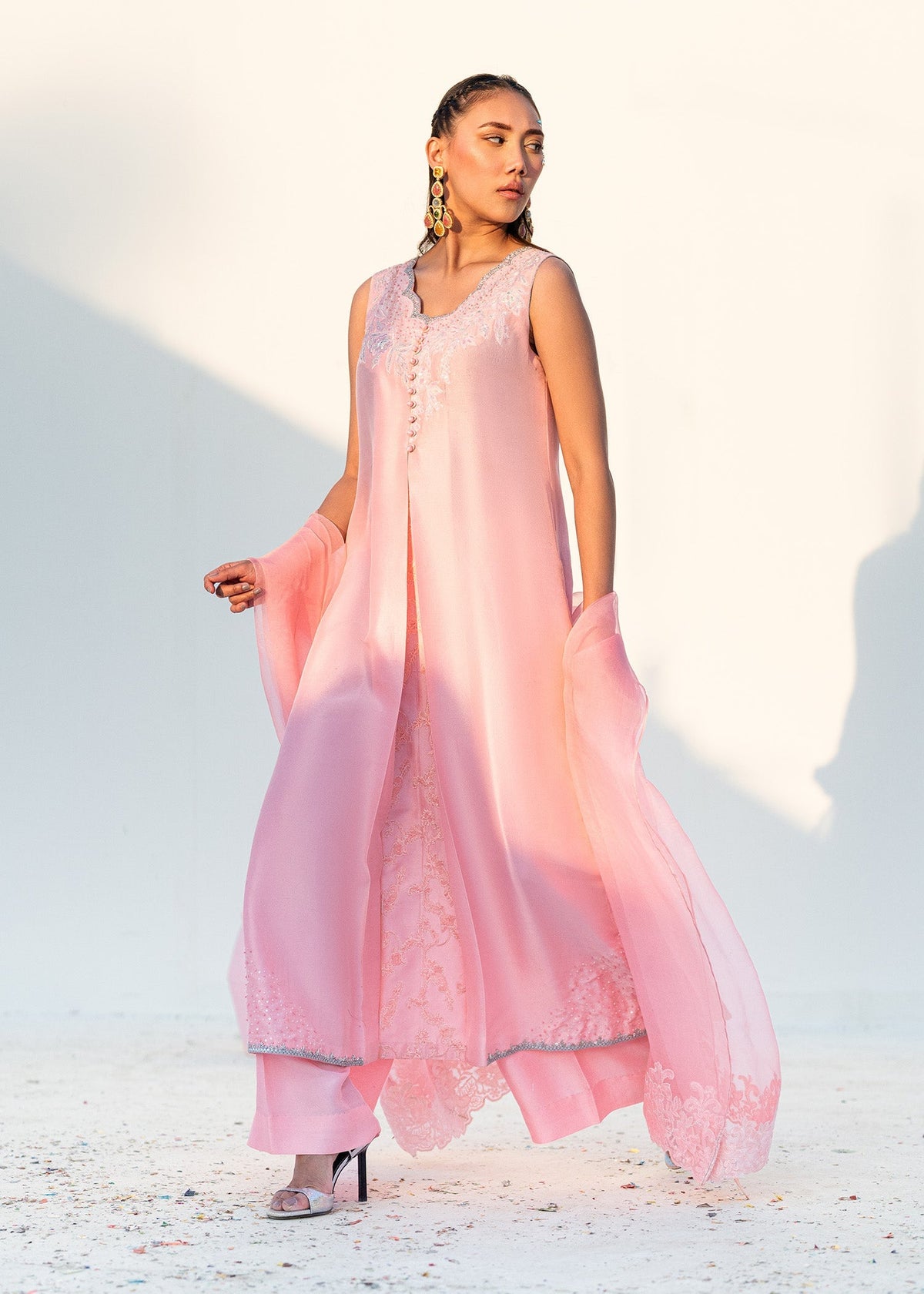 Umsha | Confetti 25 | SEQUINED BREEZE by Umsha - Designer Dress - Type: Ladies Clothes - Available at Libayah - 100% Original