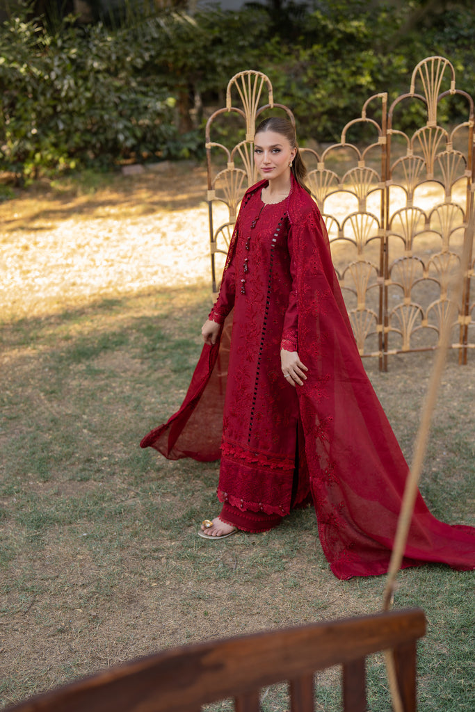 Florent | Chikankari Eid 25 | FLC- 4B by Florent - Designer Dress - Type: Ladies Clothes - Available at Libayah - 100% Original