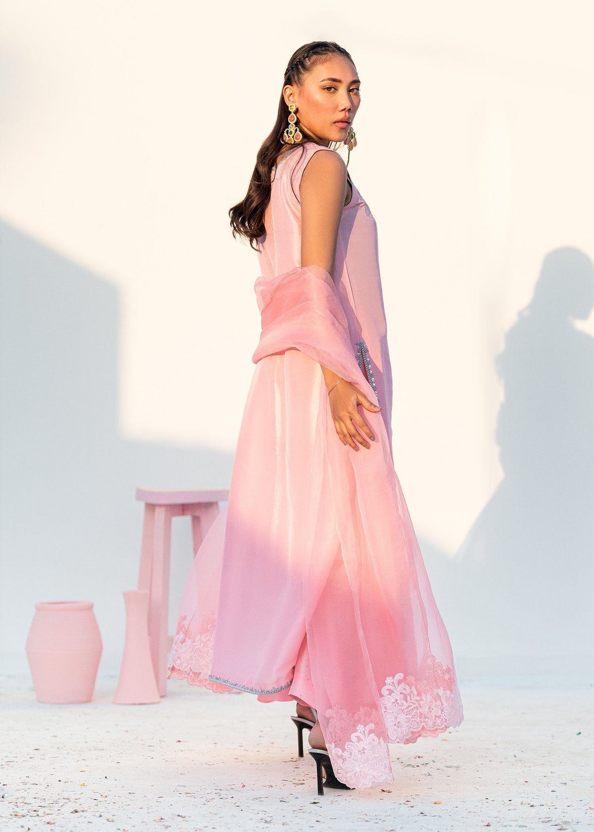 Umsha | Confetti 25 | SEQUINED BREEZE by Umsha - Designer Dress - Type: Ladies Clothes - Available at Libayah - 100% Original