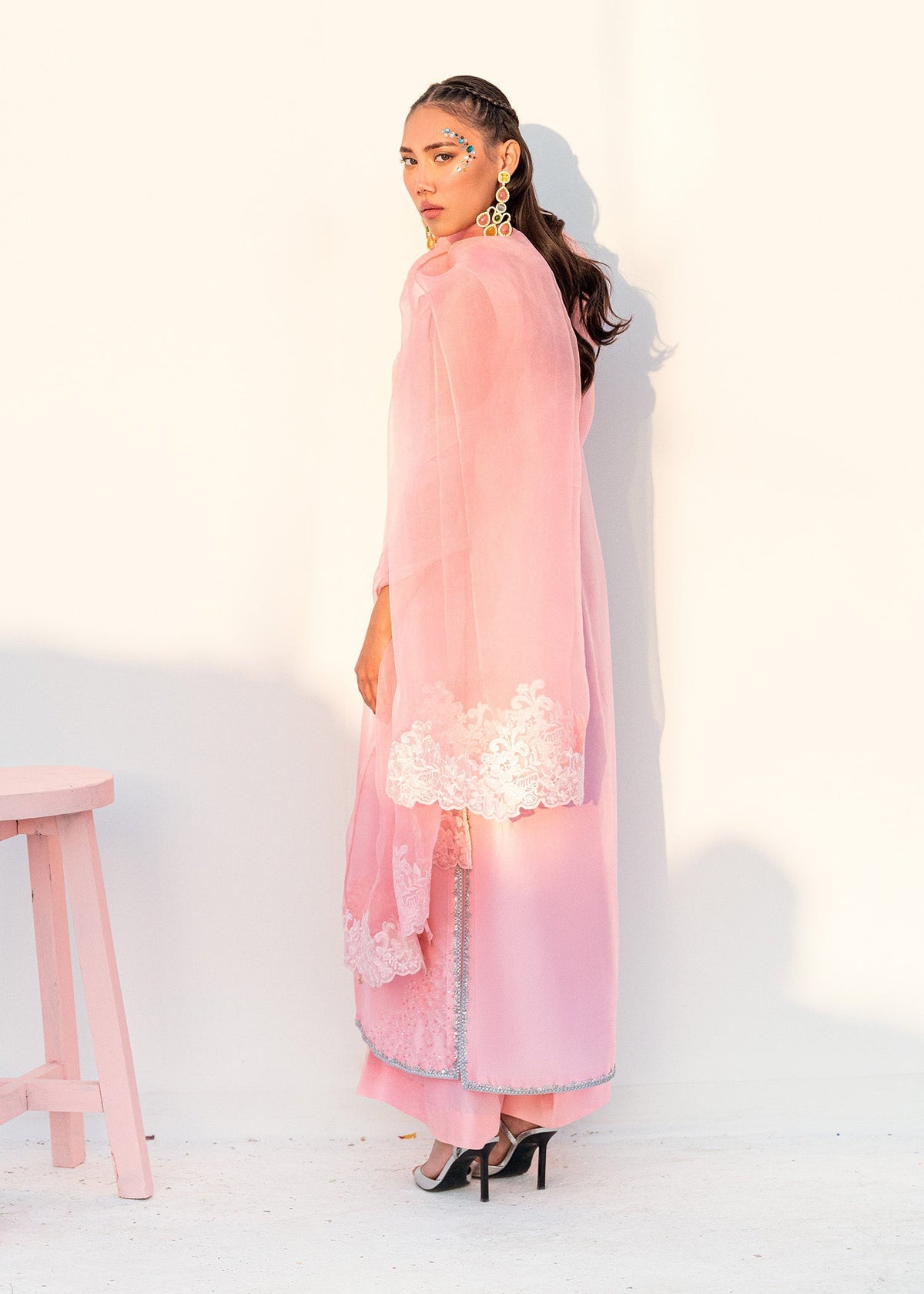 Umsha | Confetti 25 | SEQUINED BREEZE by Umsha - Designer Dress - Type: Ladies Clothes - Available at Libayah - 100% Original