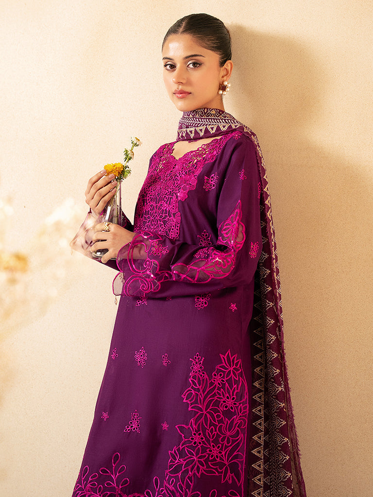 Rajbari | Jahaan Premium Festive Lawn | NORA (Jahan) 6-B by Rajbari - Designer Dress - Type: Ladies Clothes - Available at Libayah - 100% Original