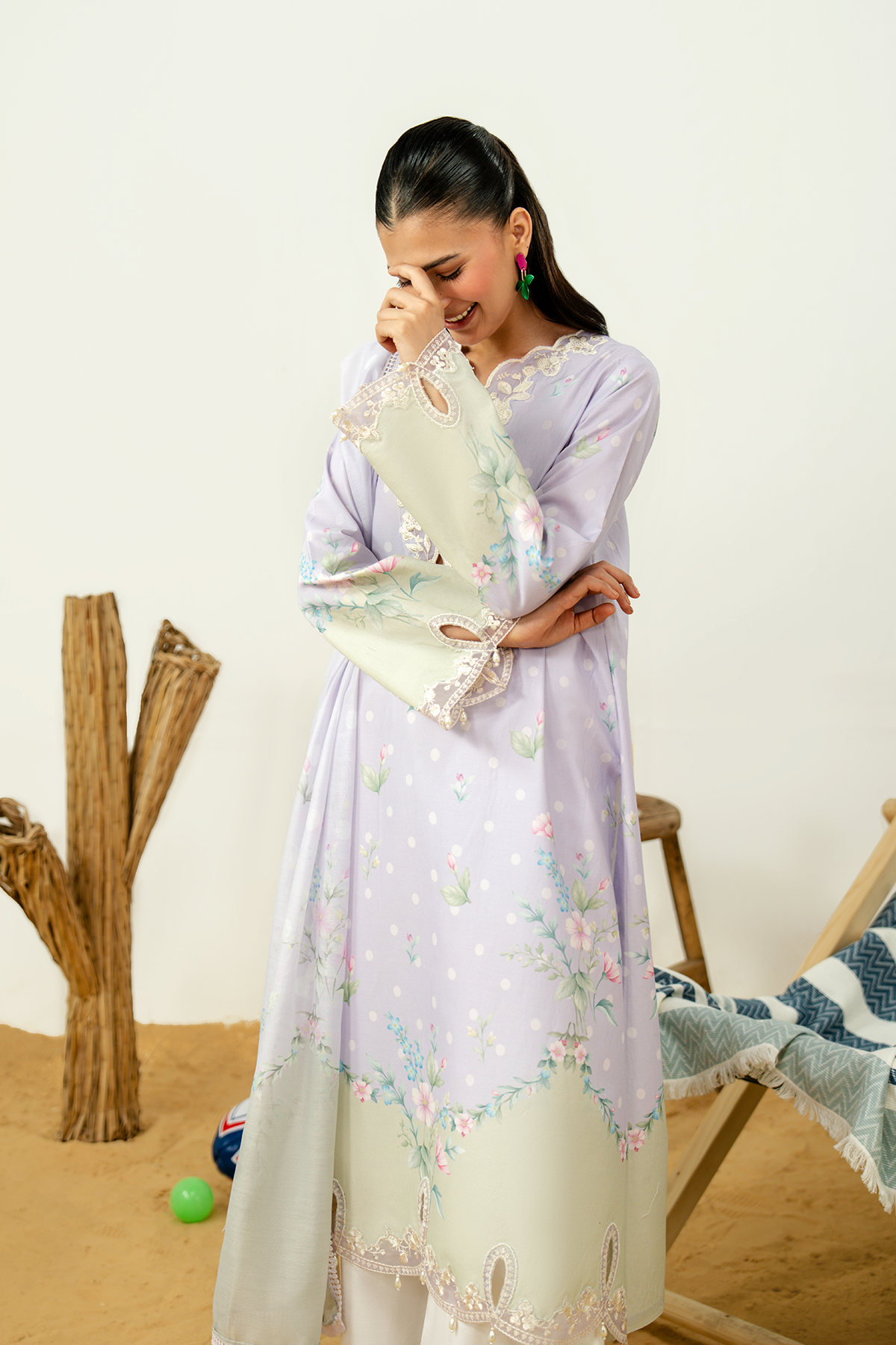 Zarposh | Sundaze Luxe Pret | AMALFI by Zarposh - Designer Dress  - Type : Ladies Clothes - Available at Libayah - 100% Original 