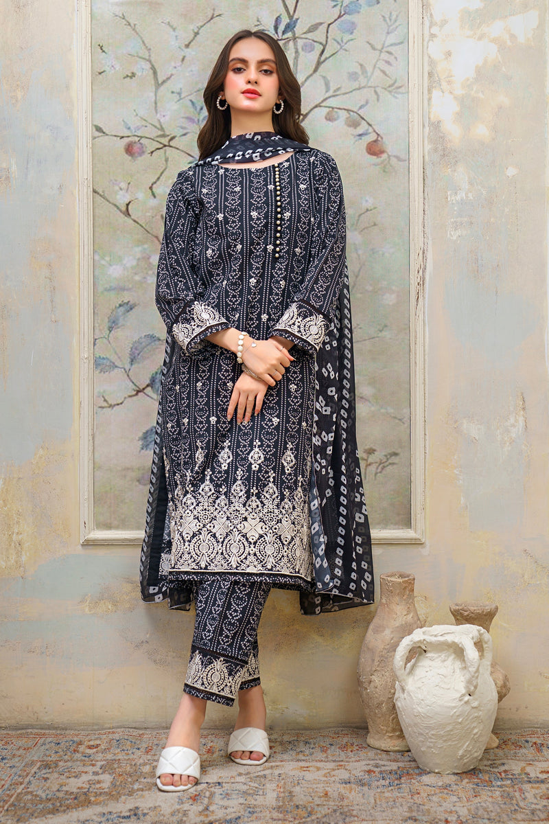 Hana | Floral Symphony | Black Twist by Hana - Designer Dress - Type: Ladies Clothes - Available at Libayah - 100% Original
