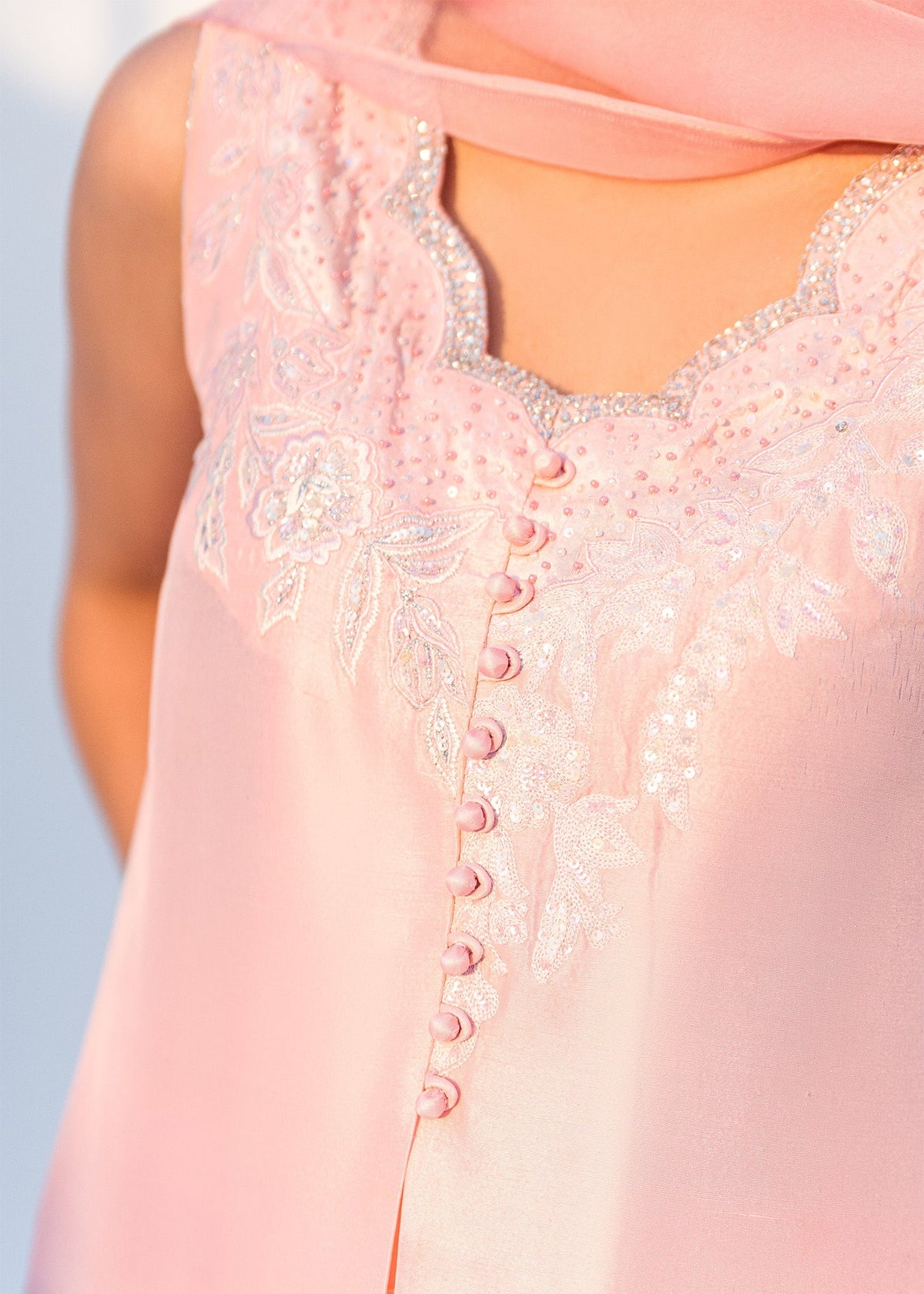 Umsha | Confetti 25 | SEQUINED BREEZE by Umsha - Designer Dress - Type: Ladies Clothes - Available at Libayah - 100% Original