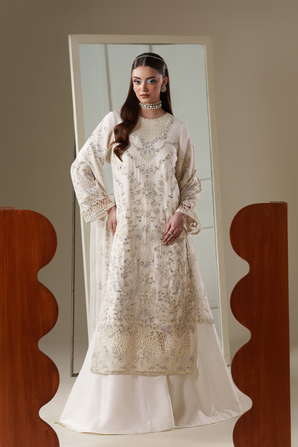 Emaan Adeel | Nouvelle Luxury Chiffon |ELOSIE by Emaan Adeel - Designer Dress  - Type : Ladies Clothes - Available at Libayah - 100% Original 