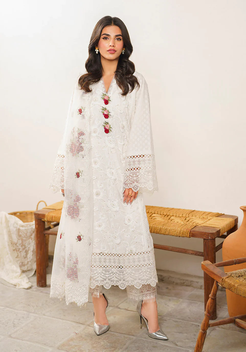 Zarqash | Belle Ame 24 | BL 012 BLANCHE by Zarqash - Designer Dress - Type: Ladies Clothes - Available at Libayah - 100% Original