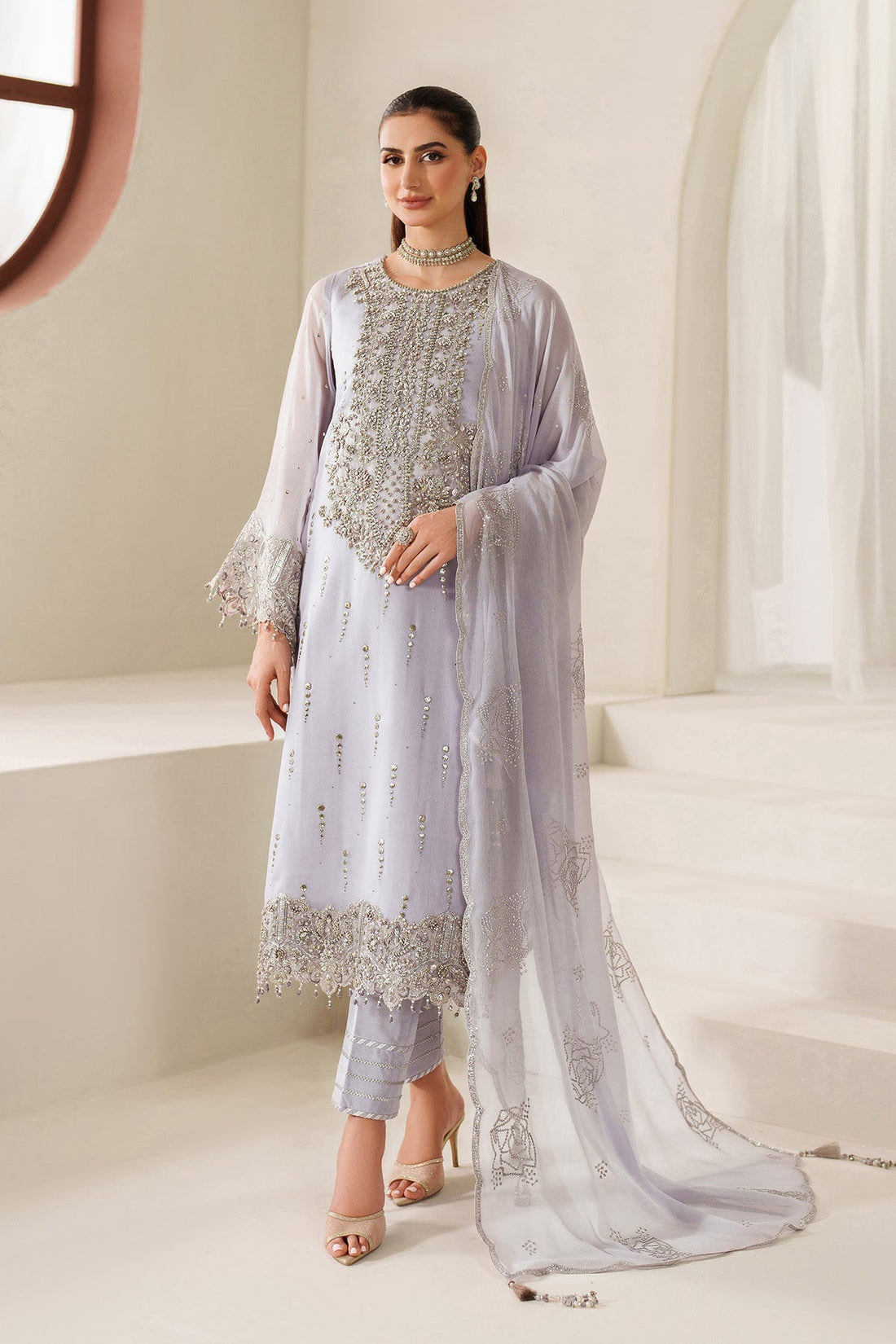 Alizeh | Reena Handmade 25 | AF-HM-4050-Feeha by Alizeh - Designer Dress  - Type : Ladies Clothes - Available at Libayah - 100% Original 
