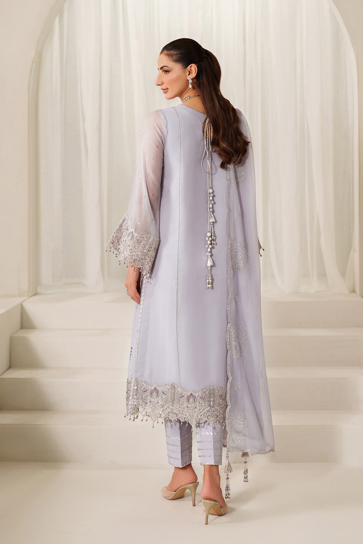 Alizeh | Reena Handmade 25 | AF-HM-4050-Feeha by Alizeh - Designer Dress  - Type : Ladies Clothes - Available at Libayah - 100% Original 