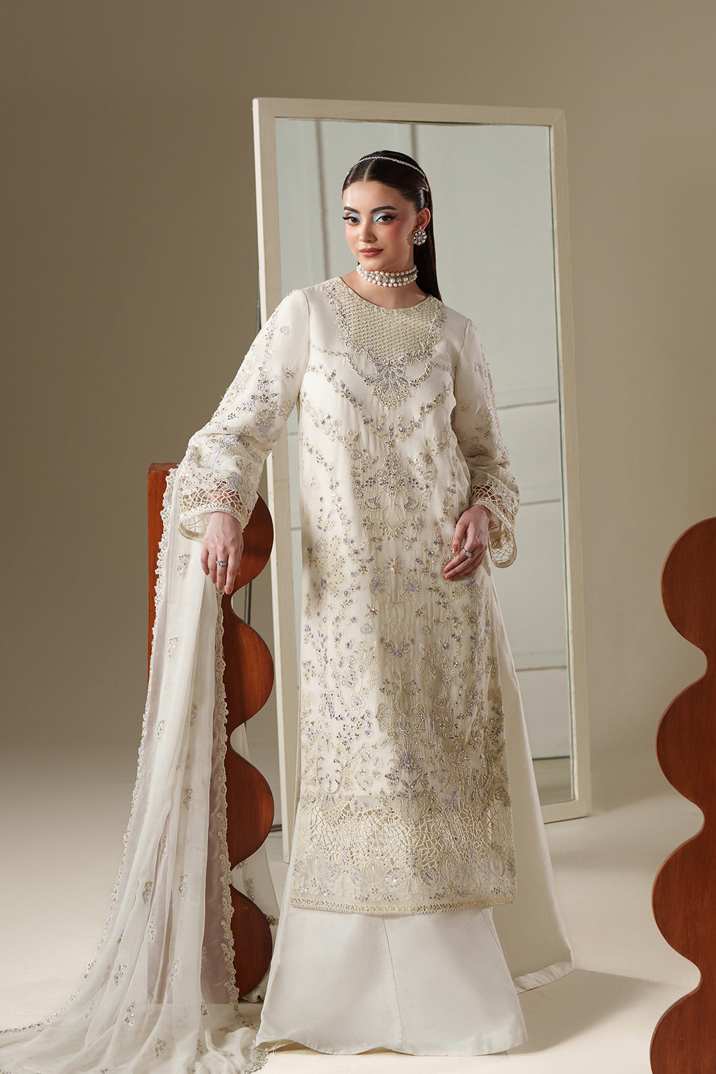 Emaan Adeel | Nouvelle Luxury Chiffon |ELOSIE by Emaan Adeel - Designer Dress  - Type : Ladies Clothes - Available at Libayah - 100% Original 