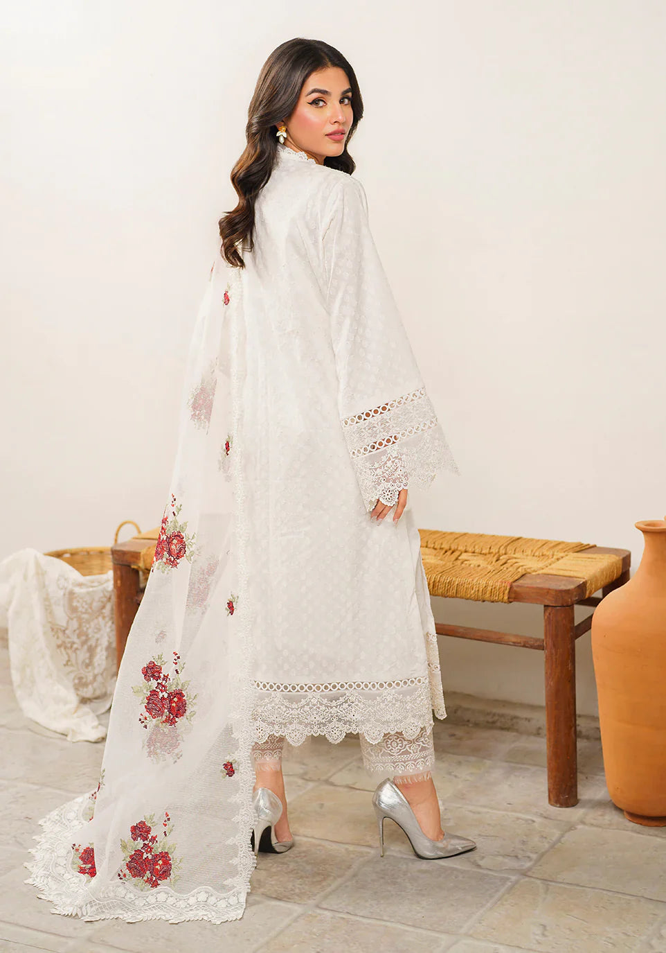 Zarqash | Belle Ame 24 | BL 012 BLANCHE by Zarqash - Designer Dress - Type: Ladies Clothes - Available at Libayah - 100% Original