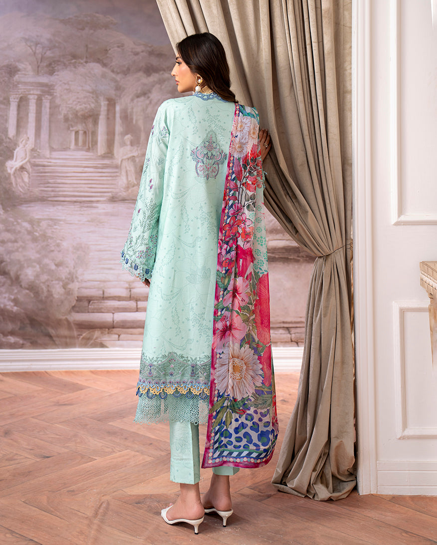 Roheenaz | Aezel Embroidered Cambric | Avira by Roheenaz - Designer Dress  - Type : Ladies Clothes - Available at Libayah - 100% Original 