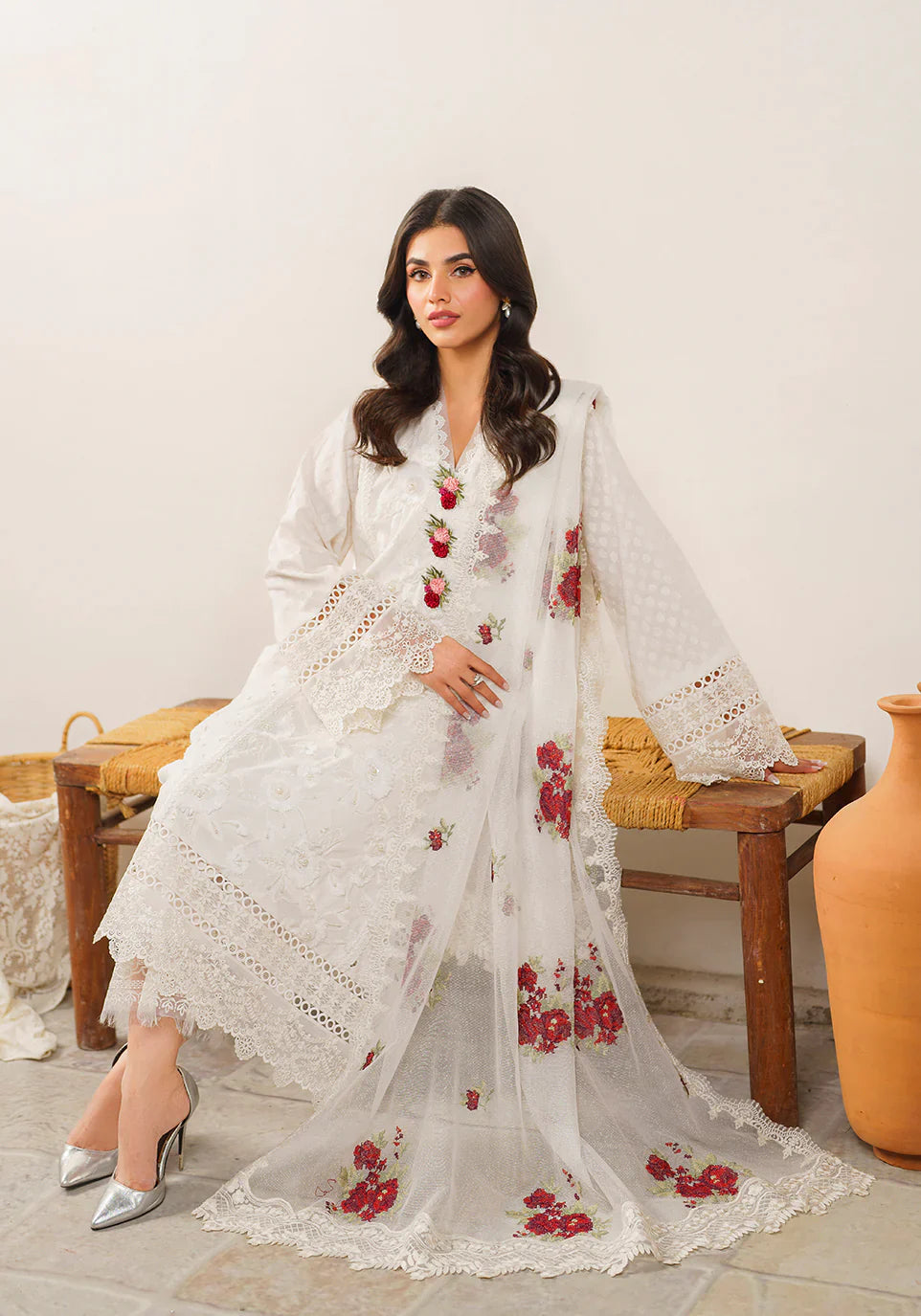 Zarqash | Belle Ame 24 | BL 012 BLANCHE by Zarqash - Designer Dress - Type: Ladies Clothes - Available at Libayah - 100% Original