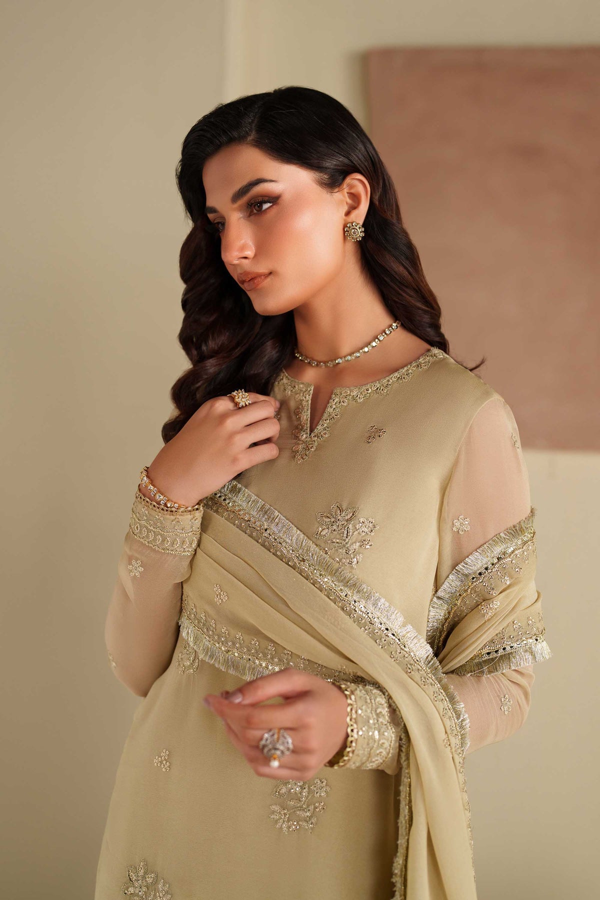 Akbar Aslam | Formal Pret | Hoor by Akbar Aslam - Designer Dress  - Type : Ladies Clothes - Available at Libayah - 100% Original 