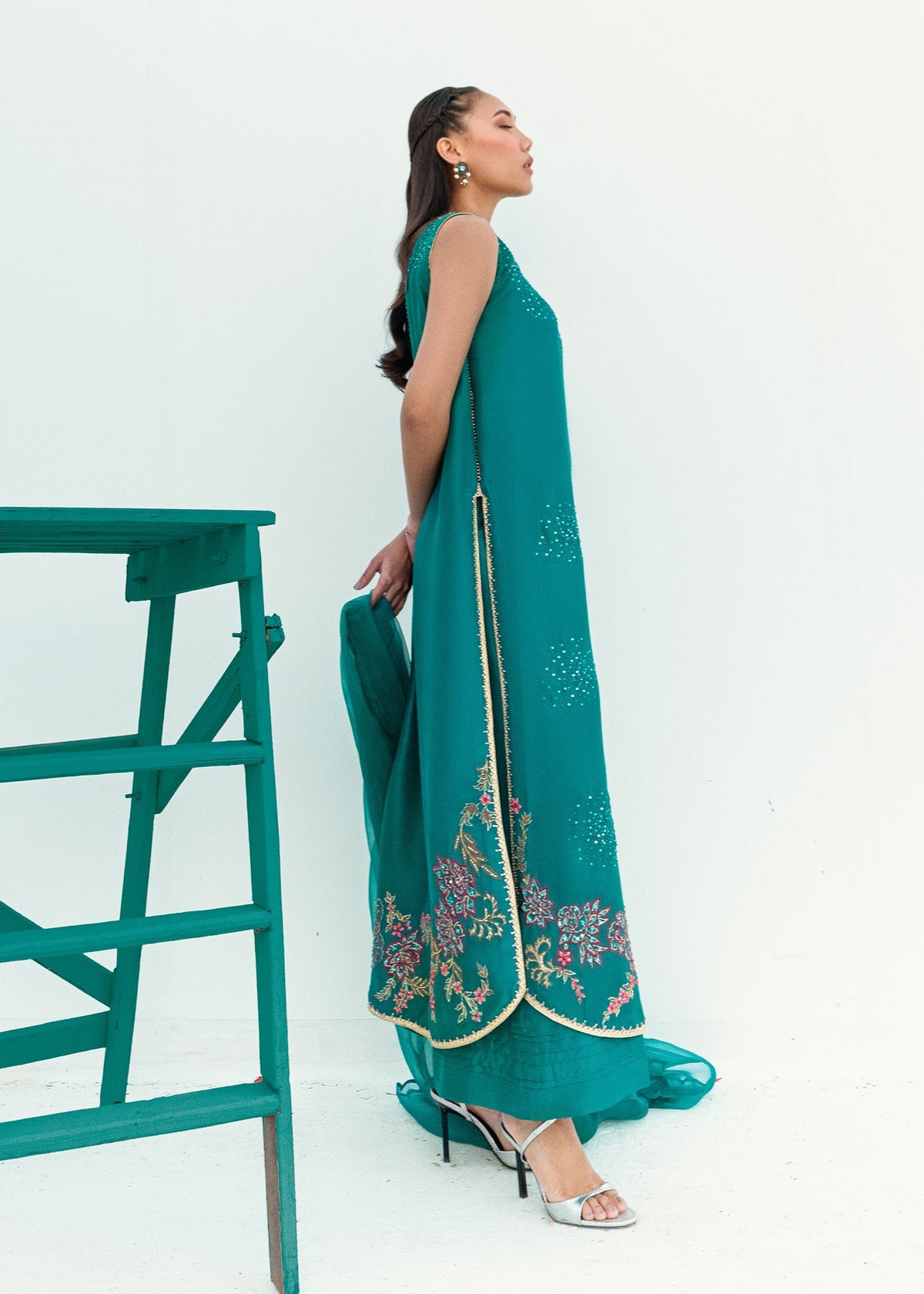 Umsha | Confetti 25 | SPRUCE GLOW by Umsha - Designer Dress - Type: Ladies Clothes - Available at Libayah - 100% Original