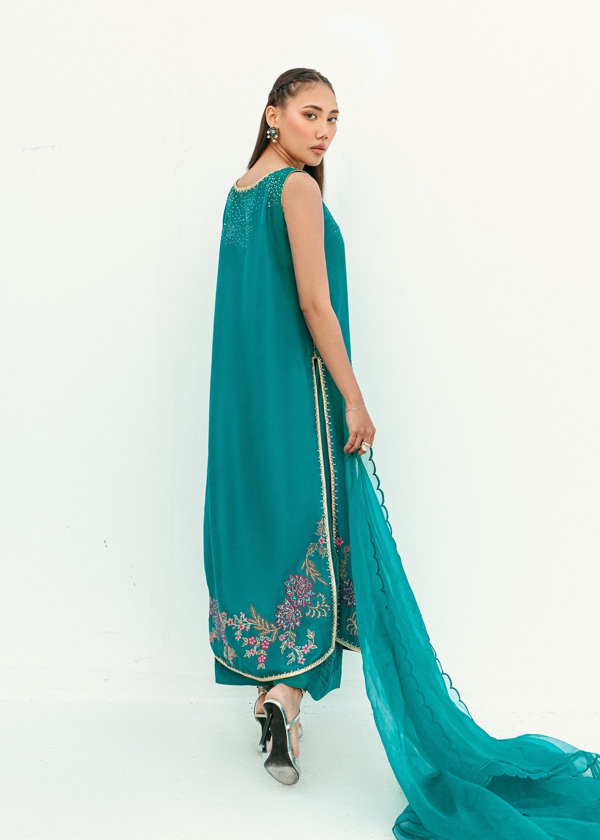 Umsha | Confetti 25 | SPRUCE GLOW by Umsha - Designer Dress - Type: Ladies Clothes - Available at Libayah - 100% Original