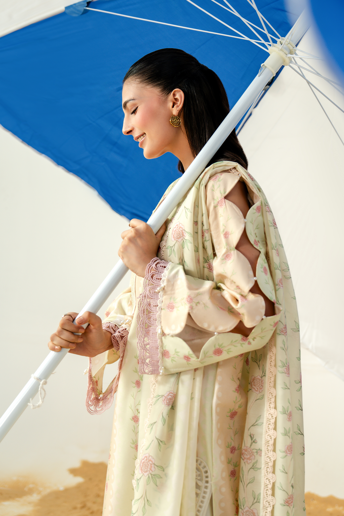 Zarposh | Sundaze Luxe Pret | MARZIPAN by Zarposh - Designer Dress  - Type : Ladies Clothes - Available at Libayah - 100% Original 