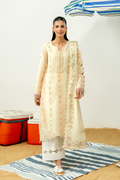 Zarposh | Sundaze Luxe Pret | MARZIPAN by Zarposh - Designer Dress  - Type : Ladies Clothes - Available at Libayah - 100% Original 
