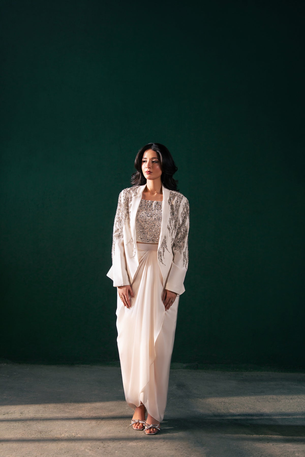 Malook | Dhanak Formals | Starlit by Malook - Designer Dress  - Type : Ladies Clothes - Available at Libayah - 100% Original 