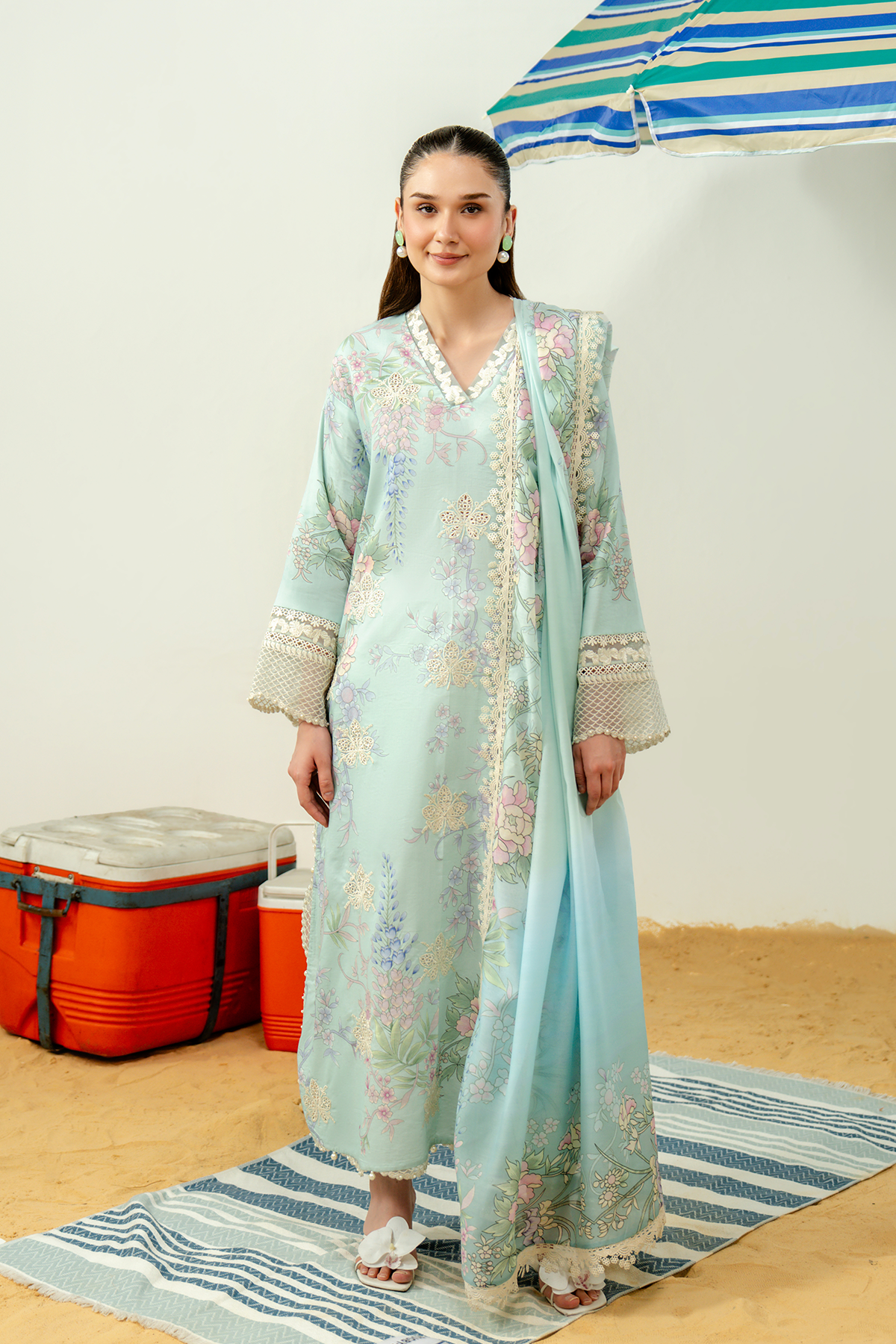 Zarposh | Sundaze Luxe Pret | Avya by Zarposh - Designer Dress  - Type : Ladies Clothes - Available at Libayah - 100% Original 