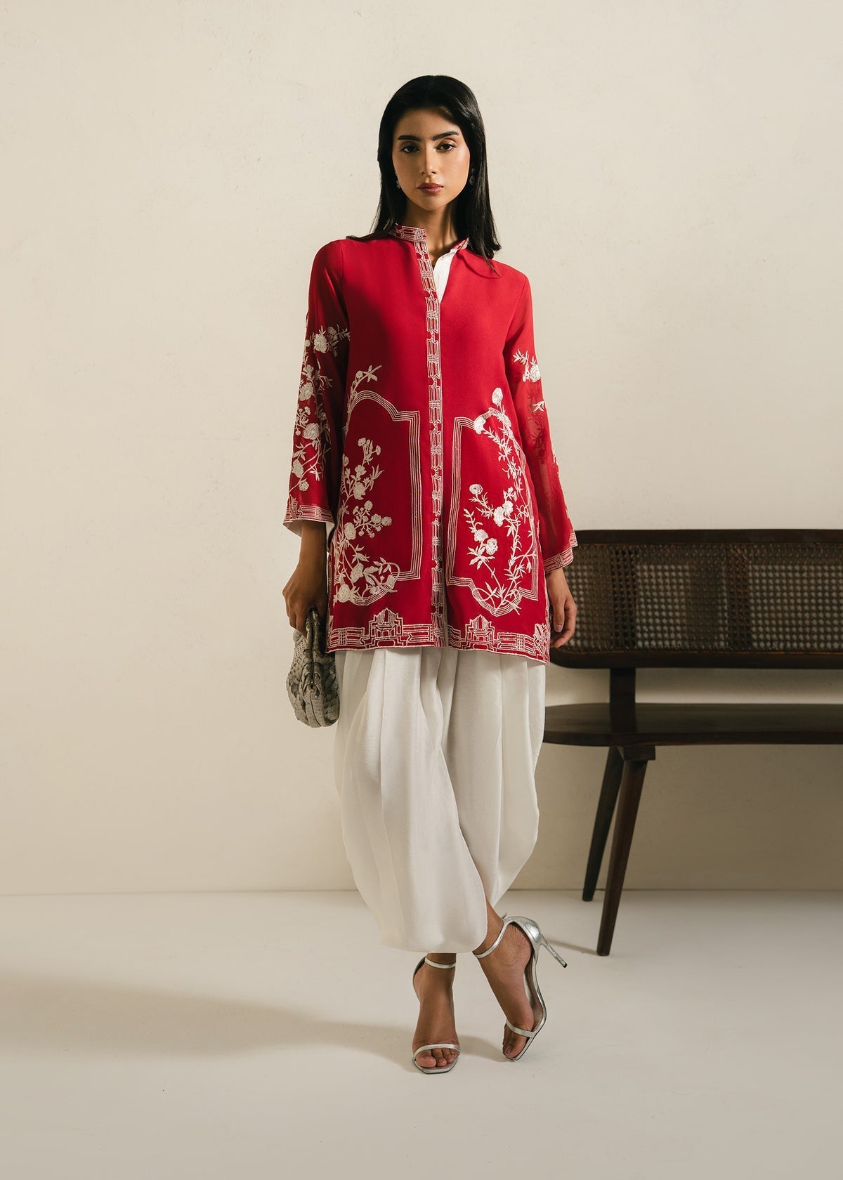 Mahgul | Alea Luxury Pret | Scarlet by Mahgul - Designer Dress  - Type : Ladies Clothes - Available at Libayah - 100% Original 