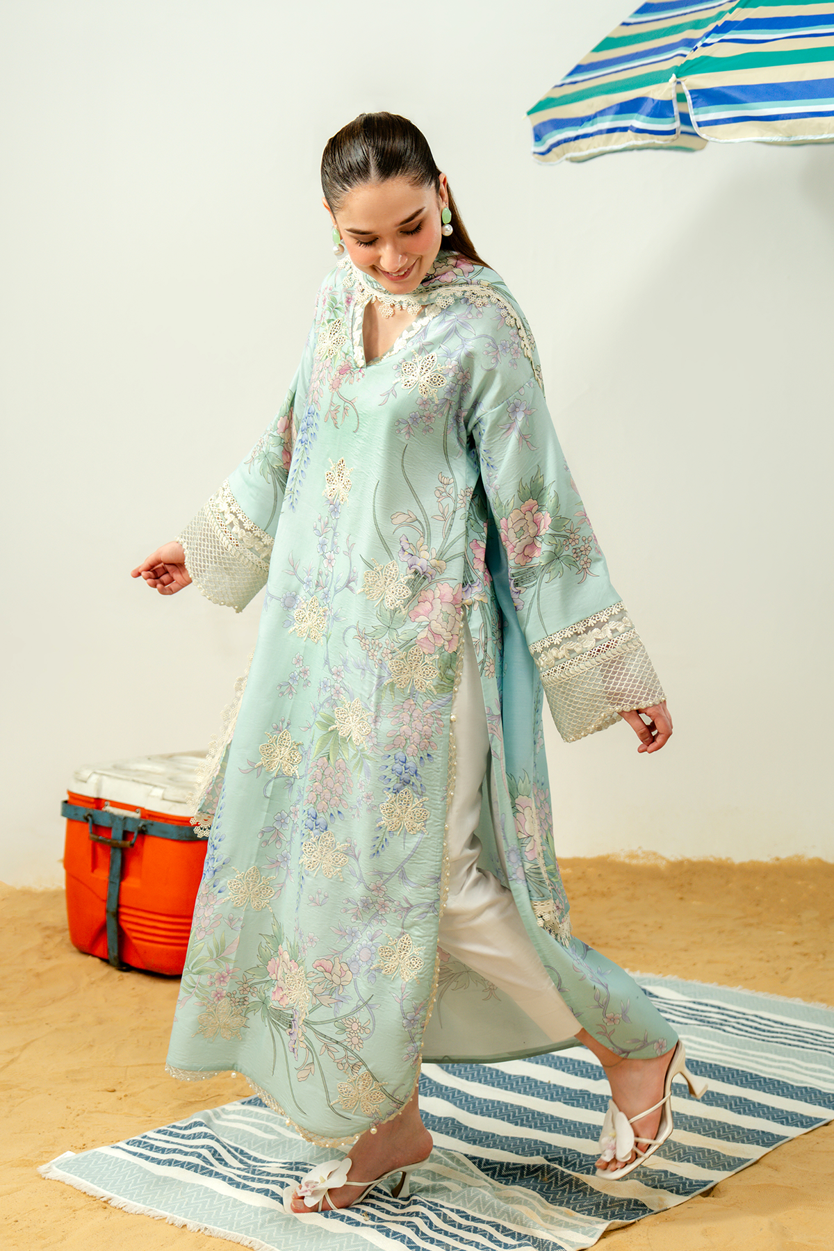 Zarposh | Sundaze Luxe Pret | Avya by Zarposh - Designer Dress  - Type : Ladies Clothes - Available at Libayah - 100% Original 
