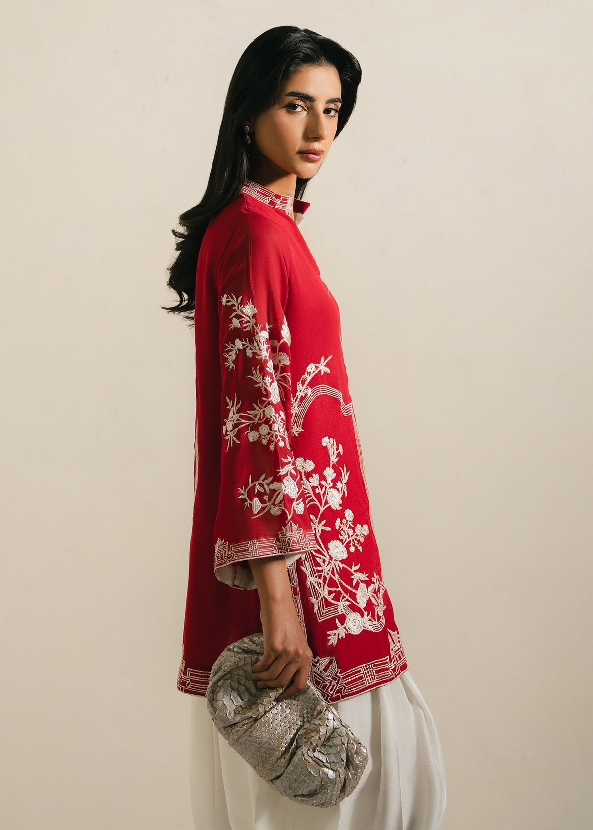 Mahgul | Alea Luxury Pret | Scarlet by Mahgul - Designer Dress  - Type : Ladies Clothes - Available at Libayah - 100% Original 