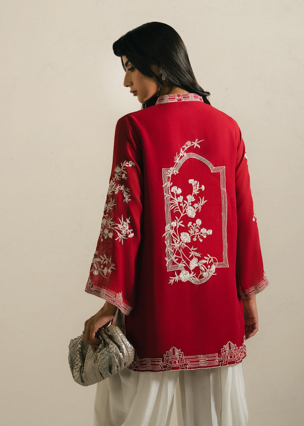 Mahgul | Alea Luxury Pret | Scarlet by Mahgul - Designer Dress  - Type : Ladies Clothes - Available at Libayah - 100% Original 