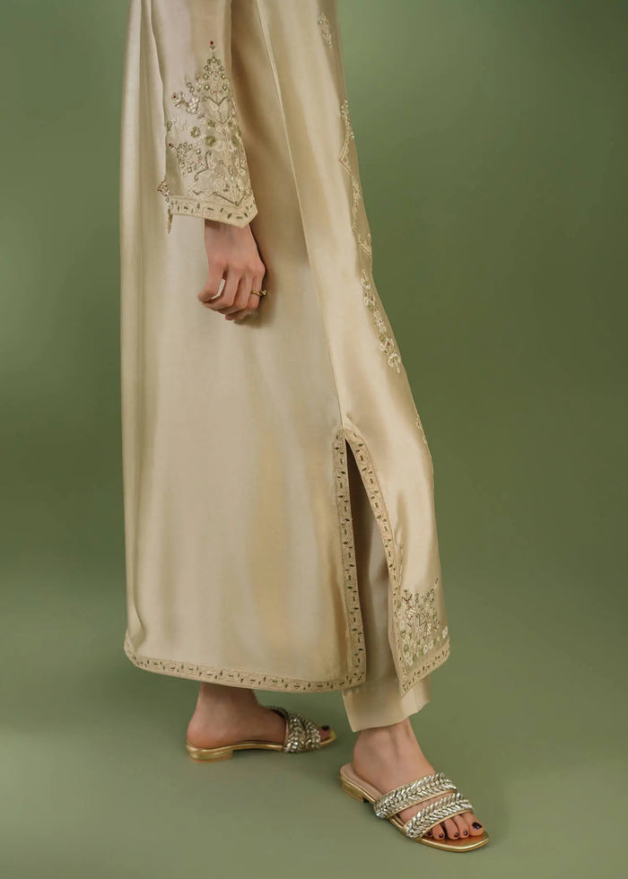 Jeem | Celestial Luxe Formals |BEIGE by Jeem - Designer Dress  - Type : Ladies Clothes - Available at Libayah - 100% Original 