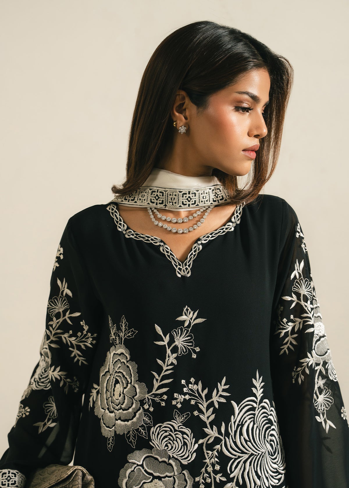 Mahgul | Alea Luxury Pret | Phantom by Mahgul - Designer Dress  - Type : Ladies Clothes - Available at Libayah - 100% Original 