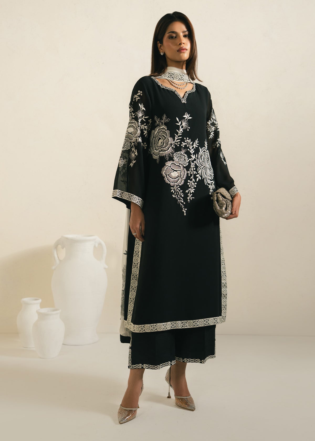 Mahgul | Alea Luxury Pret | Phantom by Mahgul - Designer Dress  - Type : Ladies Clothes - Available at Libayah - 100% Original 