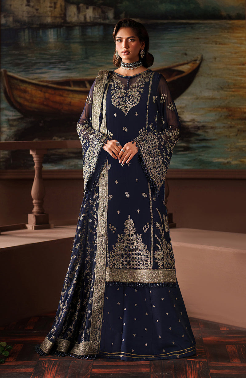 Zarif | Premium Chiffon | ZRF-PRC-06 FELICIA by Zarif - Designer Dress  - Type : Ladies Clothes - Available at Libayah - 100% Original 