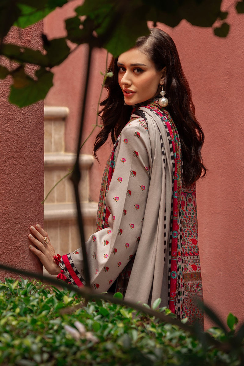 Charizma | C Prints Winter 25 |  3-PC Unstitched Printed Linen Collection CPW5-01 by Charizma - Designer Dress  - Type : Ladies Clothes - Available at Libayah - 100% Original 