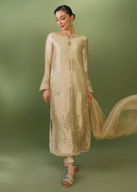 Jeem | Celestial Luxe Formals |BEIGE by Jeem - Designer Dress  - Type : Ladies Clothes - Available at Libayah - 100% Original 