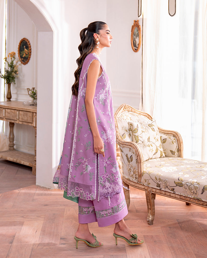 Roheenaz | Aezel Embroidered Cambric | Laila by Roheenaz - Designer Dress  - Type : Ladies Clothes - Available at Libayah - 100% Original 