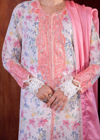 Myeesha | Lamhay Luxury Lawn 25 | Nazneen by Myeesha - Designer Dress - Type: Ladies Clothes - Available at Libayah - 100% Original