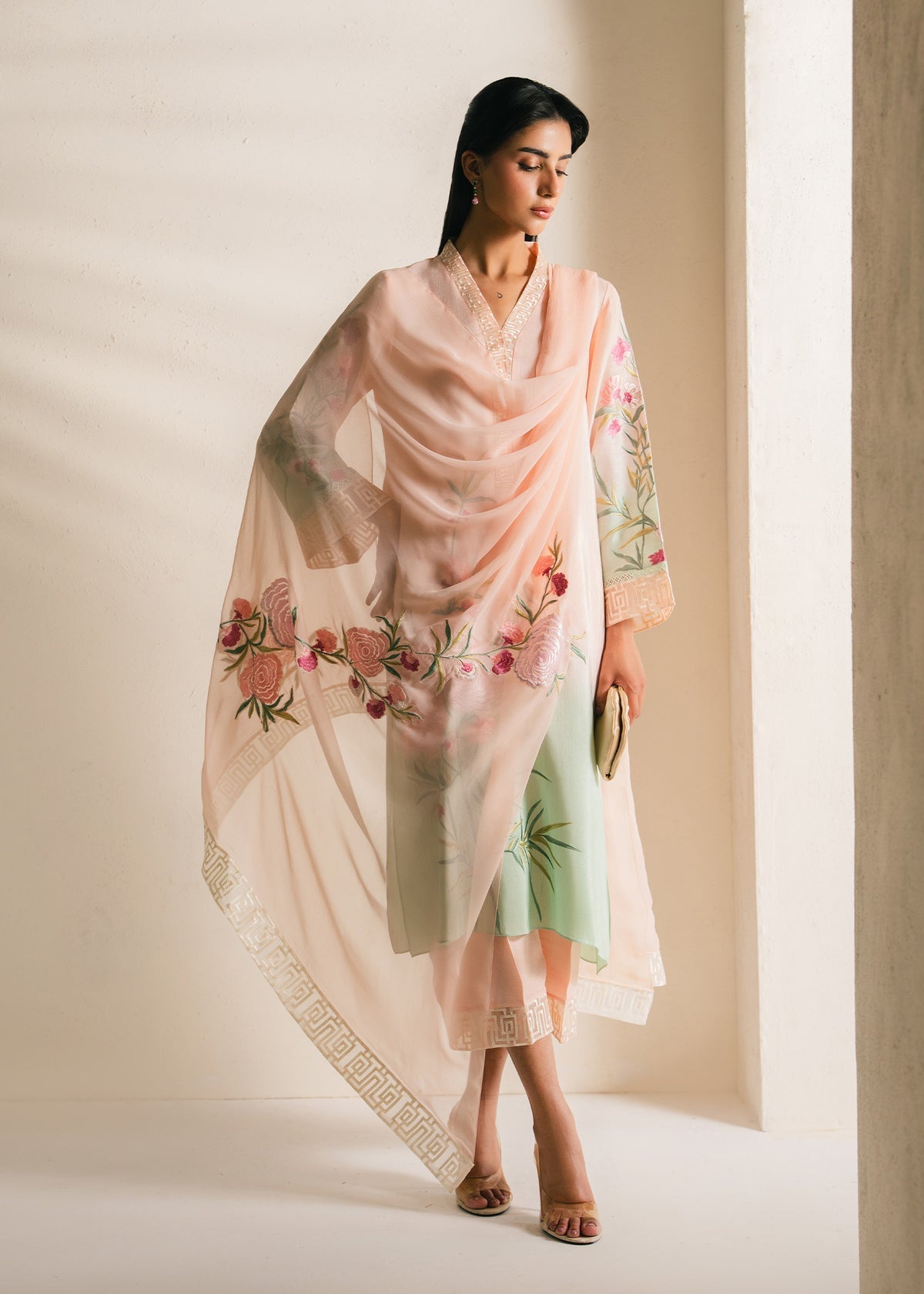 Mahgul | Alea Luxury Pret | Dawn by Mahgul - Designer Dress  - Type : Ladies Clothes - Available at Libayah - 100% Original 
