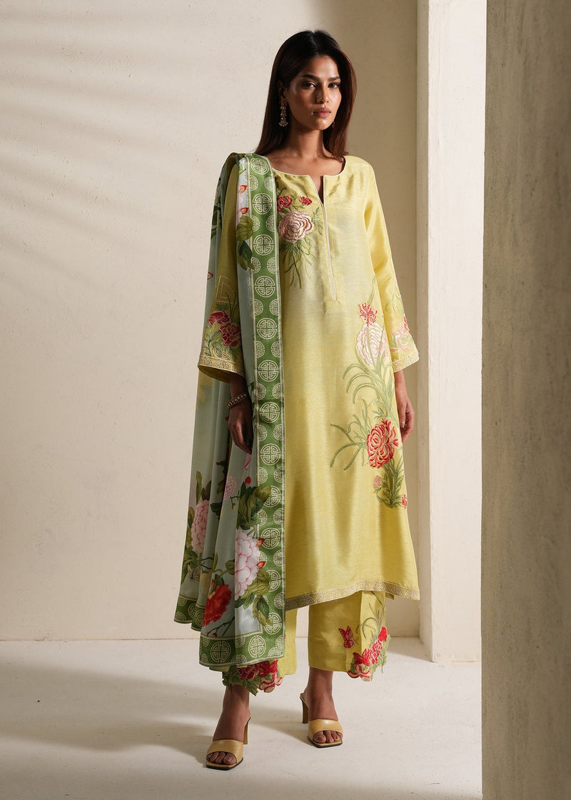Mahgul | Alea Luxury Pret | Mimosa by Mahgul - Designer Dress  - Type : Ladies Clothes - Available at Libayah - 100% Original 