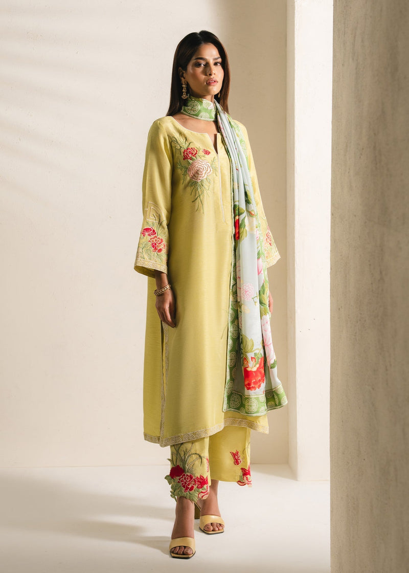 Mahgul | Alea Luxury Pret | Mimosa by Mahgul - Designer Dress  - Type : Ladies Clothes - Available at Libayah - 100% Original 