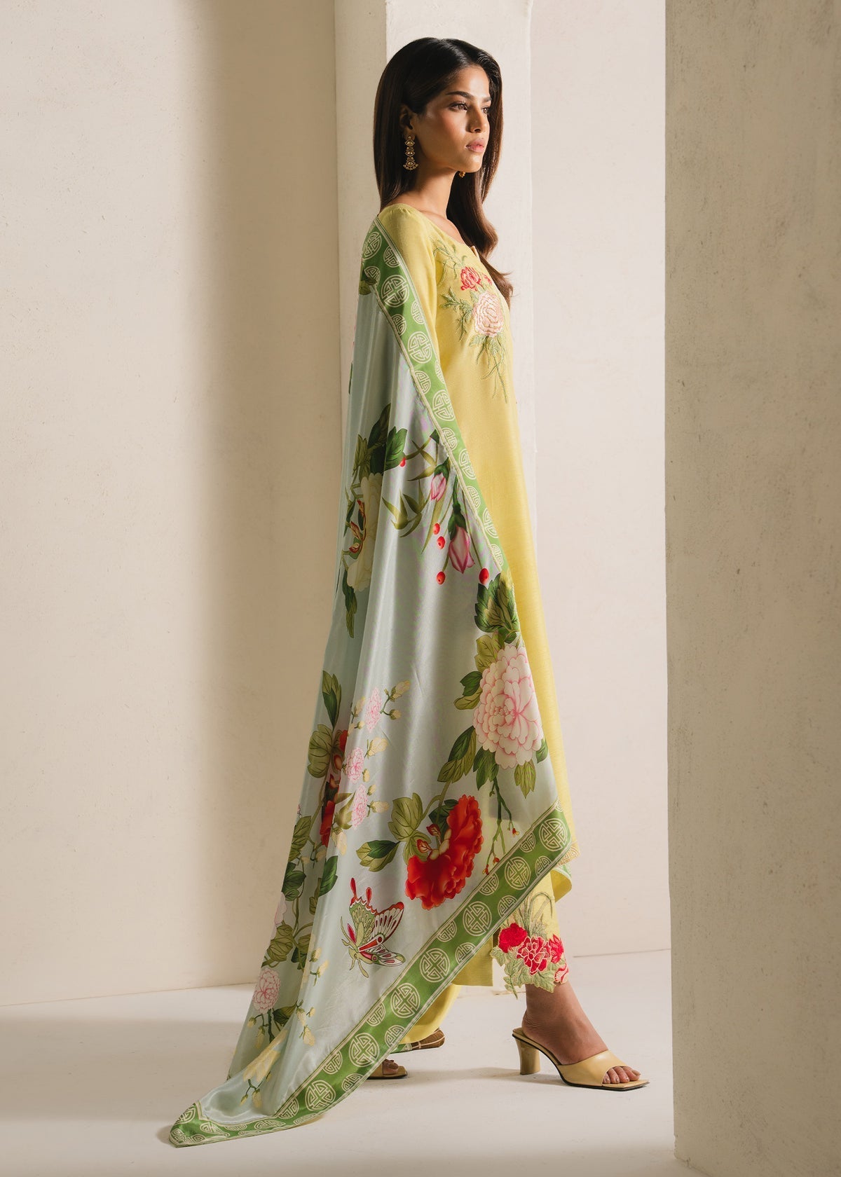 Mahgul | Alea Luxury Pret | Mimosa by Mahgul - Designer Dress  - Type : Ladies Clothes - Available at Libayah - 100% Original 