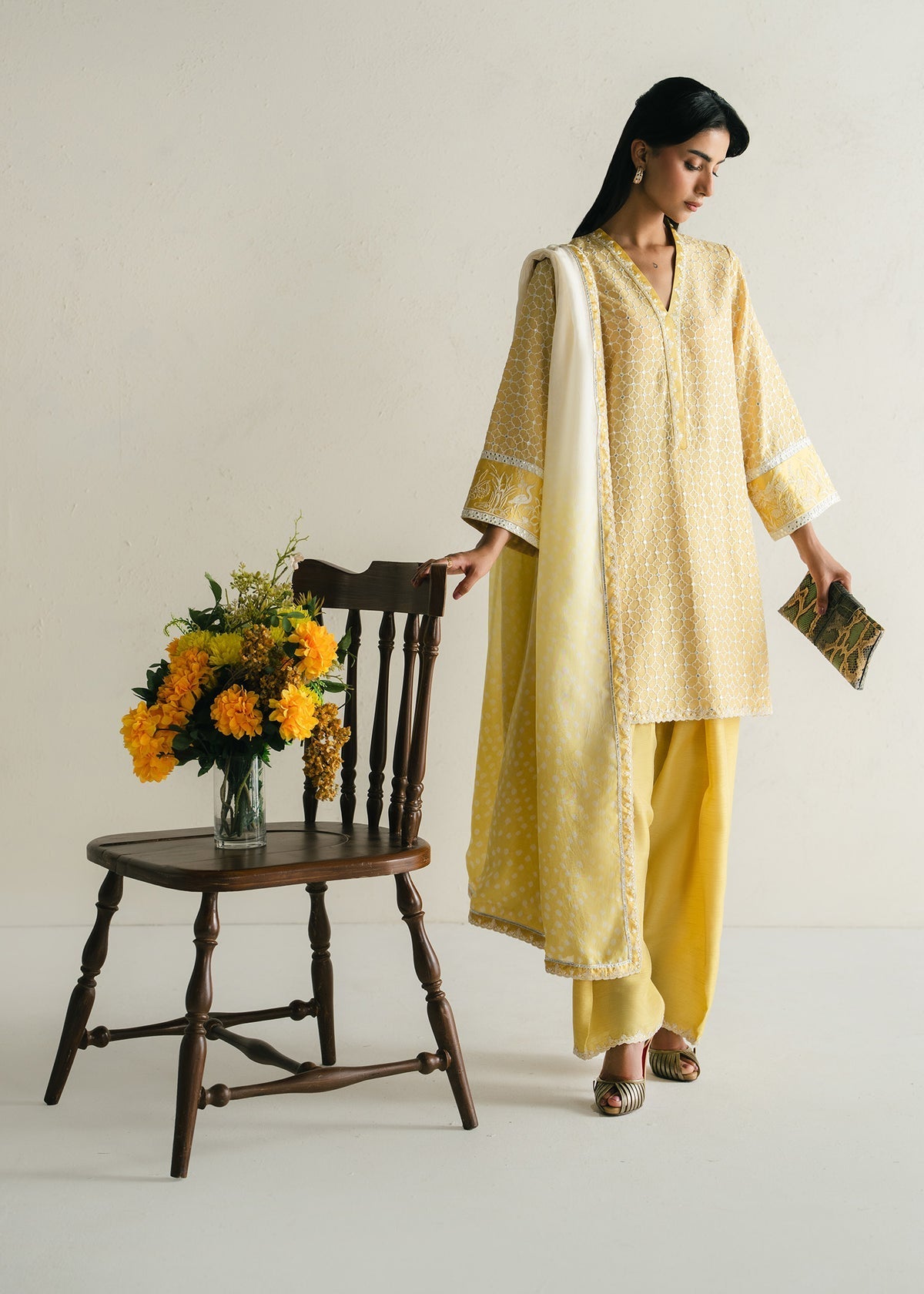 Mahgul | Alea Luxury Pret | Sunbeam by Mahgul - Designer Dress  - Type : Ladies Clothes - Available at Libayah - 100% Original 